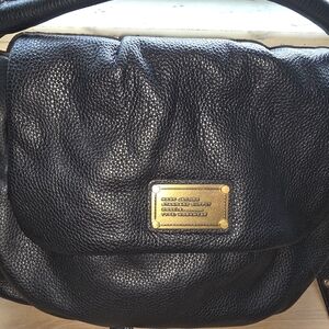 Marc Jacobs Black Leather Shoulder Bag